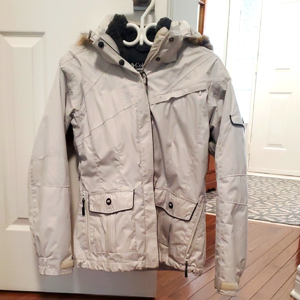 Columbia Interchange Vertex Women's Medium Fur Hood Winter Coat